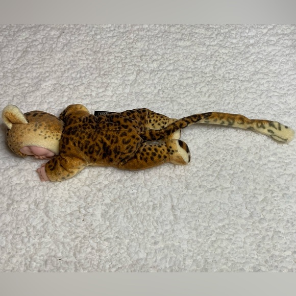 Anne Geddes Baby Leopard Stuffed Animal Plush Doll - Picture 2 of 5